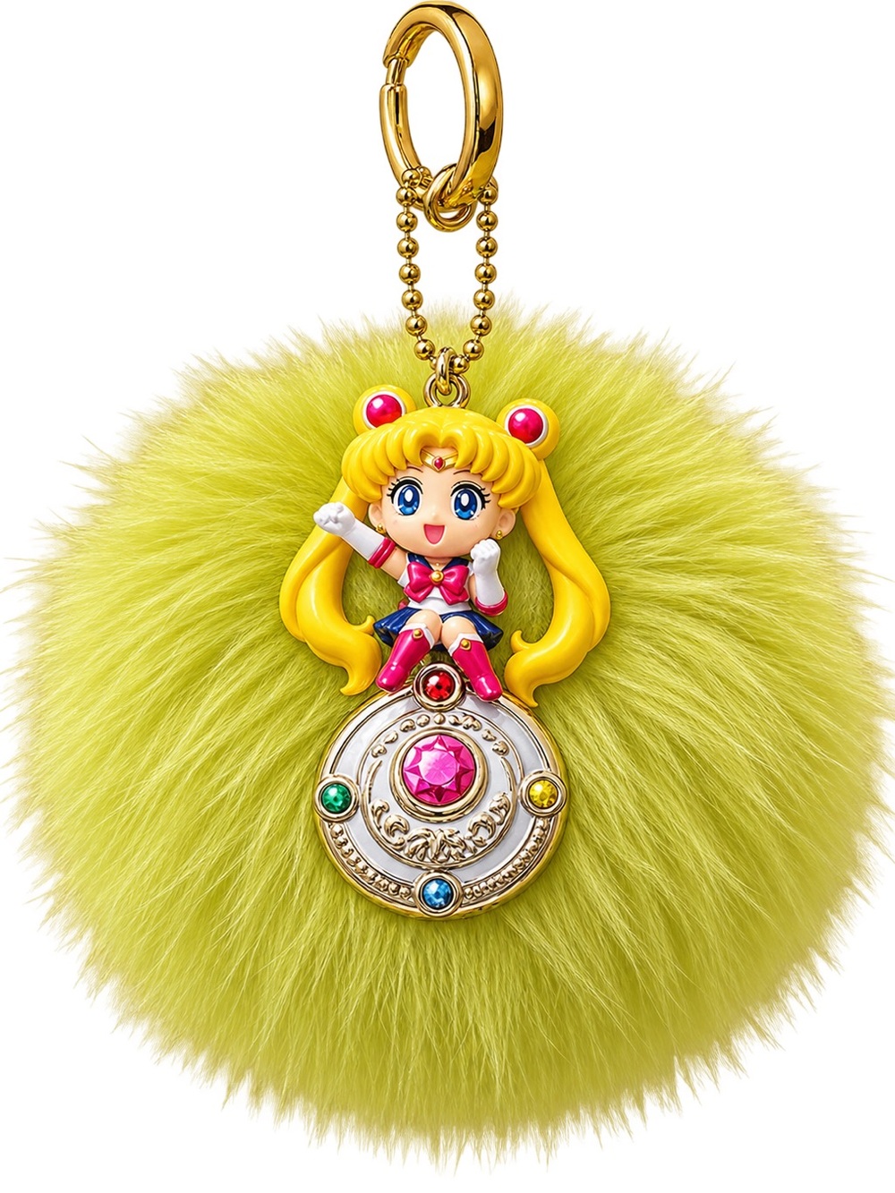 Sailor Moon Pom Pom Bag Charm